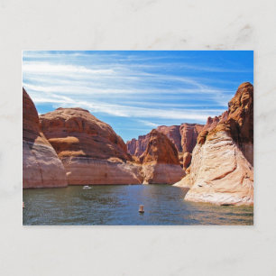 Cartão Postal Paisagem de Reservatório de Água de Arizona do L