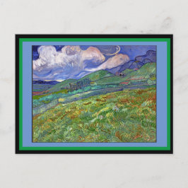 Cartão Postal Paisagem de Saint-Rémy, Van Gogh,