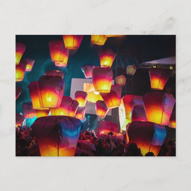 Cartão Postal Paisagem de Taiwan (Frente)