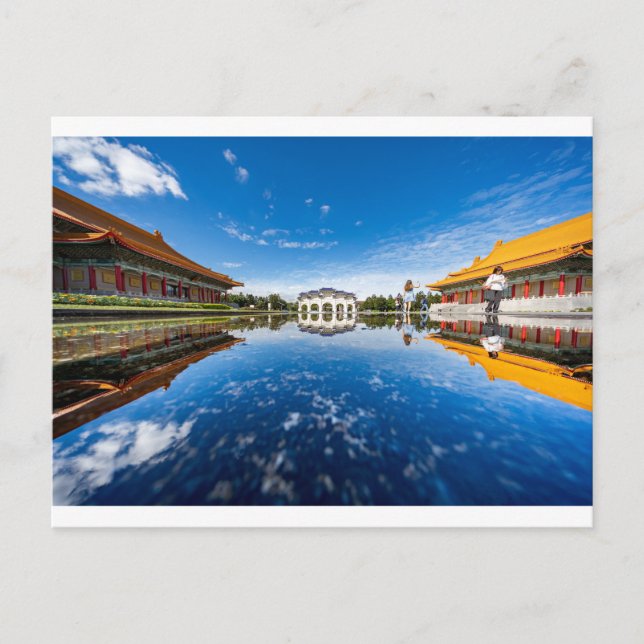 Cartão Postal Paisagem de Taiwan (Frente)