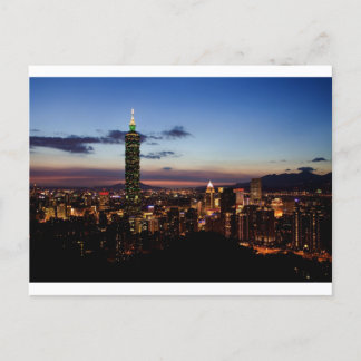 Cartão Postal Paisagem de Taiwan