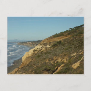 Cartão Postal Paisagem de Viagem Cênico da Linha Costeira da Ca
