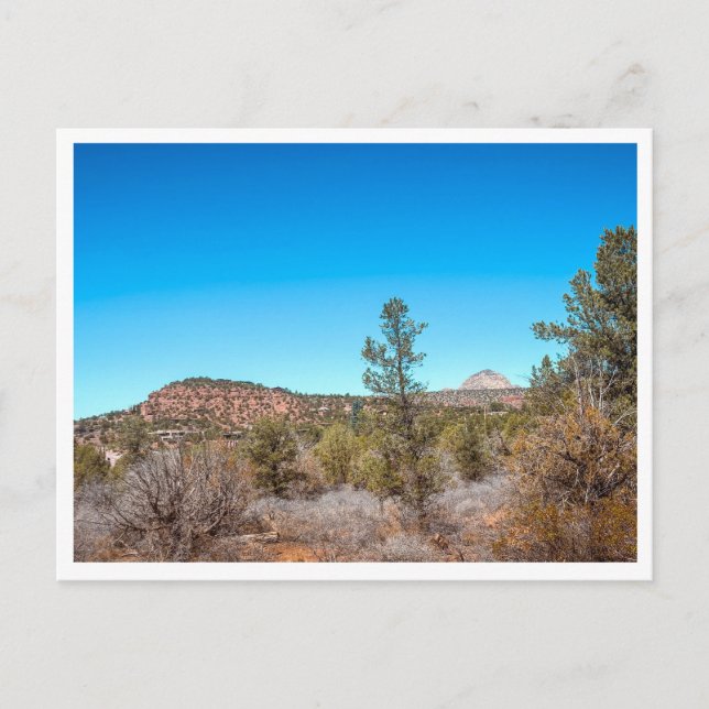 Cartão Postal paisagem desértica (Frente)