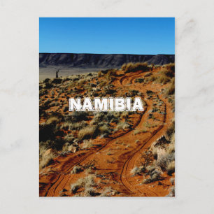 Cartão Postal Paisagem do Deserto do Namibe Tirool Namíbia Natur