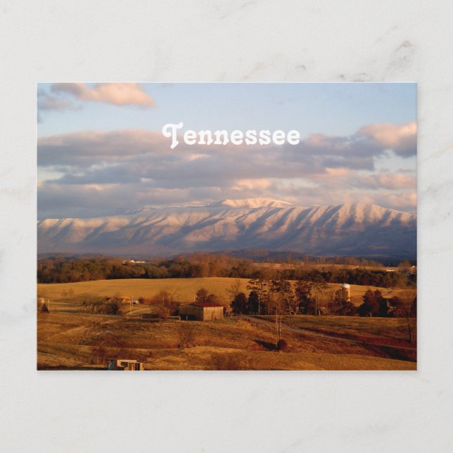Cartão Postal Paisagem do Tennessee (Frente)
