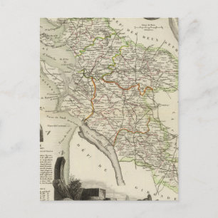 Cartão Postal Paisagem e Floresta