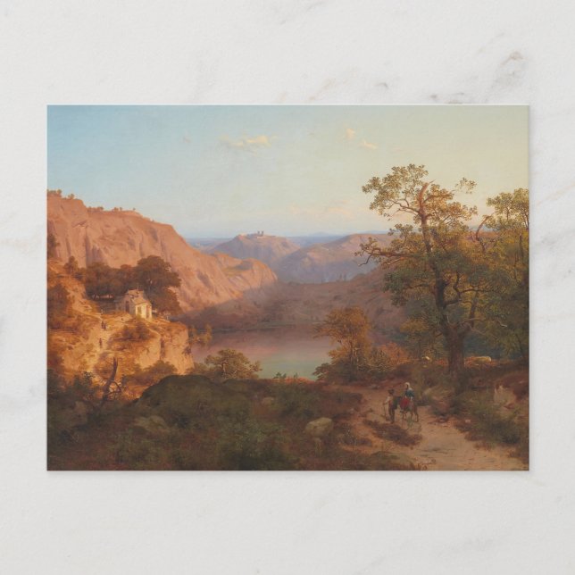 Cartão Postal Paisagem Eifel (1843) - Heinrich Funk (Frente)