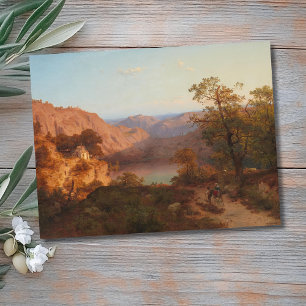 Cartão Postal Paisagem Eifel (1843) - Heinrich Funk