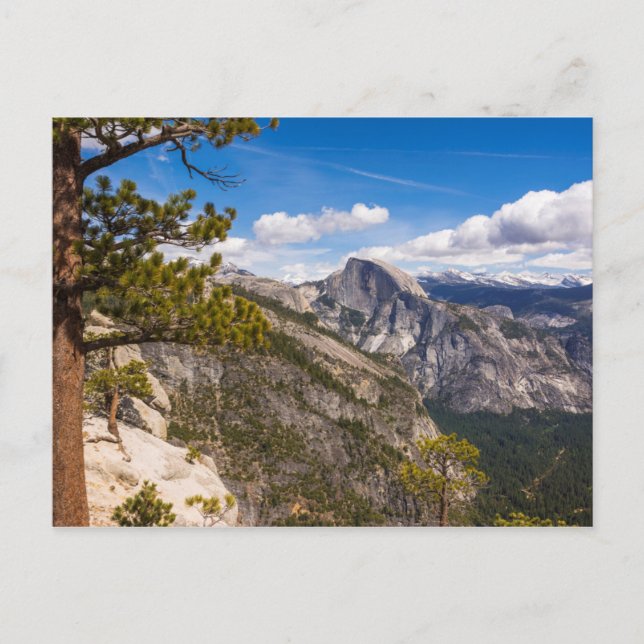 Cartão Postal Paisagem Half Dome, Califórnia (Frente)