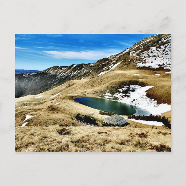 Cartão Postal Paisagem Montanha (Frente)