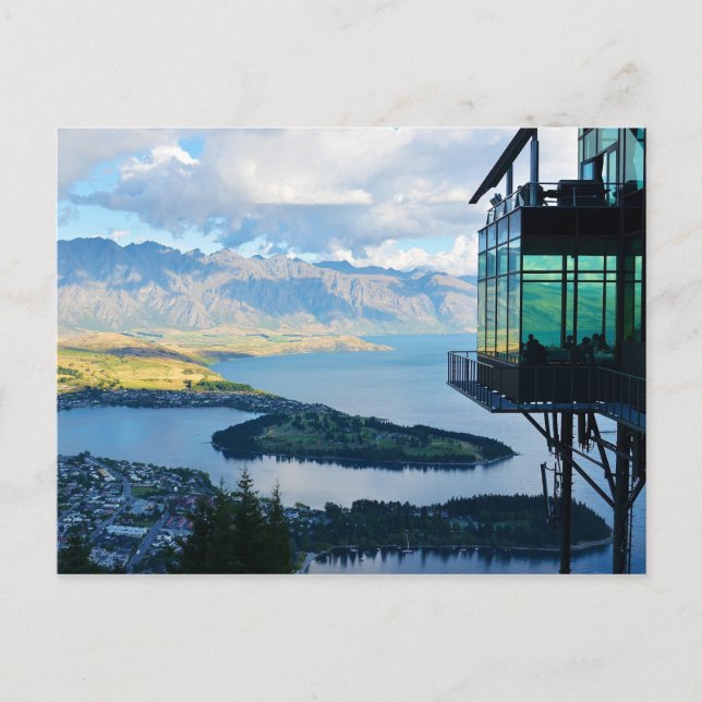 Cartão Postal Paisagem Nova Zelândia (Frente)