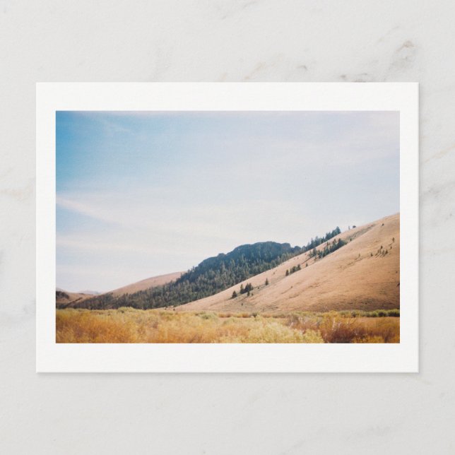 Cartão Postal Paisagem Ocidental EUA (Frente)