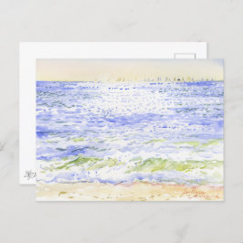 Cartão Postal paisagem original da artista Sveta Mikhalevich