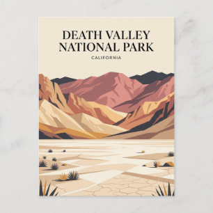 Cartão Postal Paisagem Parque Nacional Death Valley Califórnia