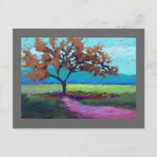 Cartão Postal paisagem pastel