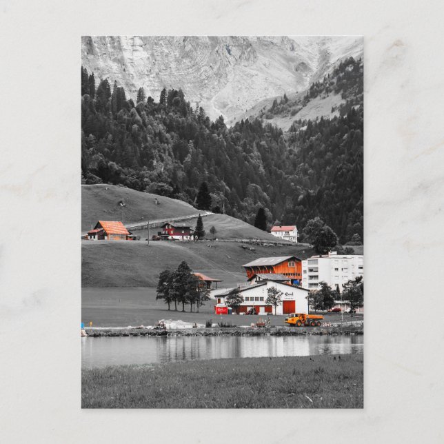 Cartão Postal Paisagem Rural Campestre (Frente)