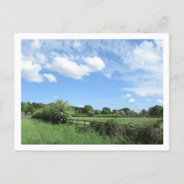 Cartão Postal Paisagem Rural em maio