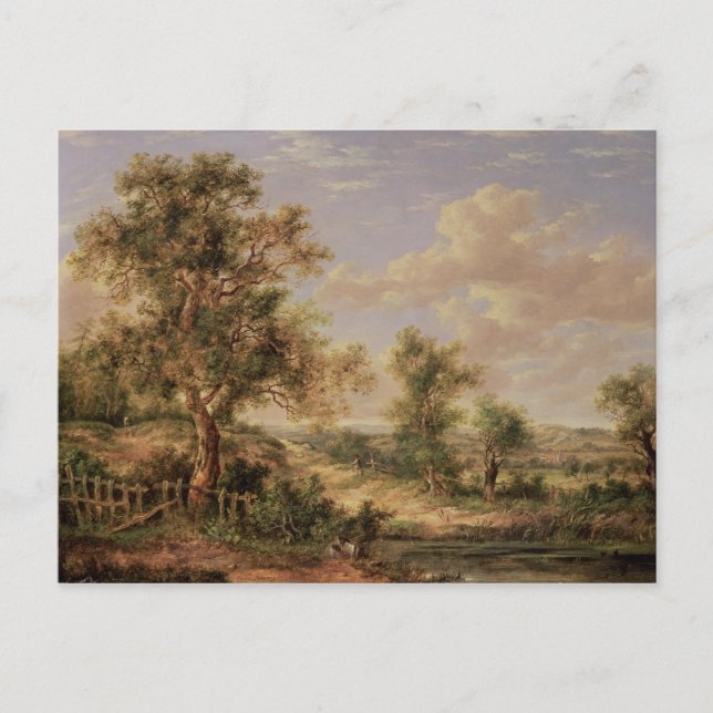 Cartão Postal Paisagem, século XIX (Frente)