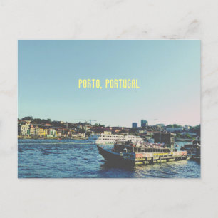 Cartão Postal Paisagem tradicional da cidade do Porto