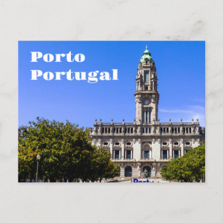 Cartão Postal Paisagem tradicional da cidade do Porto