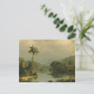Cartão Postal Paisagem Tropical Frederic Edwin Church