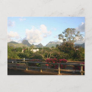 Cartão Postal Paisagens Maurícias