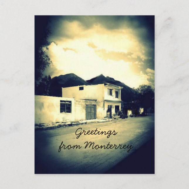 Cartão Postal Paisaje Cerro de la Silla (Frente)