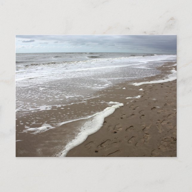 Cartão Postal Países Baixos Egmond aan Zee Beach 02 (Frente)