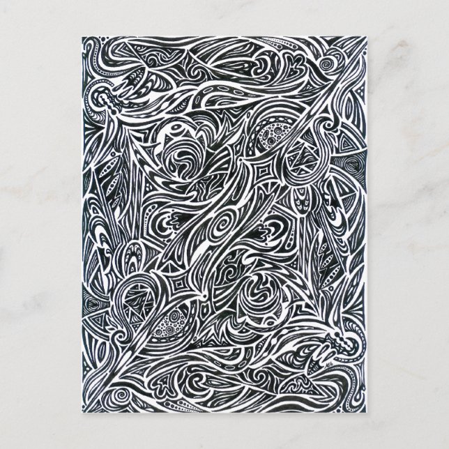 Cartão Postal Paisley (Frente)
