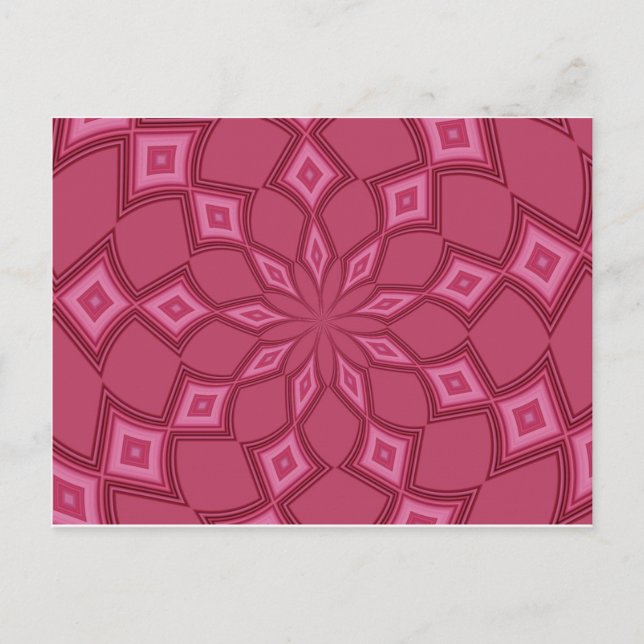CARTÃO POSTAL PAIXÃO ROSA (Frente)
