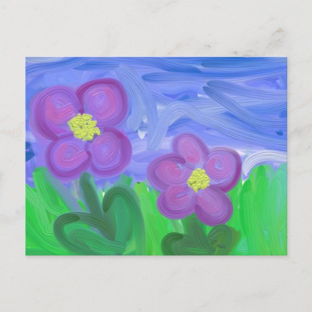 Cartão Postal Paixão Roxo (Frente)