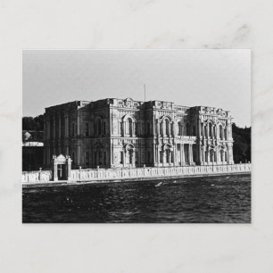 Cartão Postal Palácio Beylerbeyi Istambul Turquia Vintage