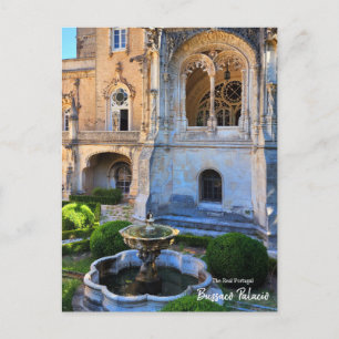 Cartão Postal Palacio Bussaco- O Portugal Real
