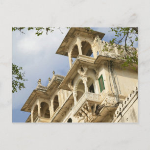 Cartão Postal Palácio da Cidade, Udaipur, Rajastão, Índia