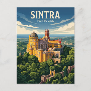 Cartão Postal Palácio da Pena, Sintra, Portugal