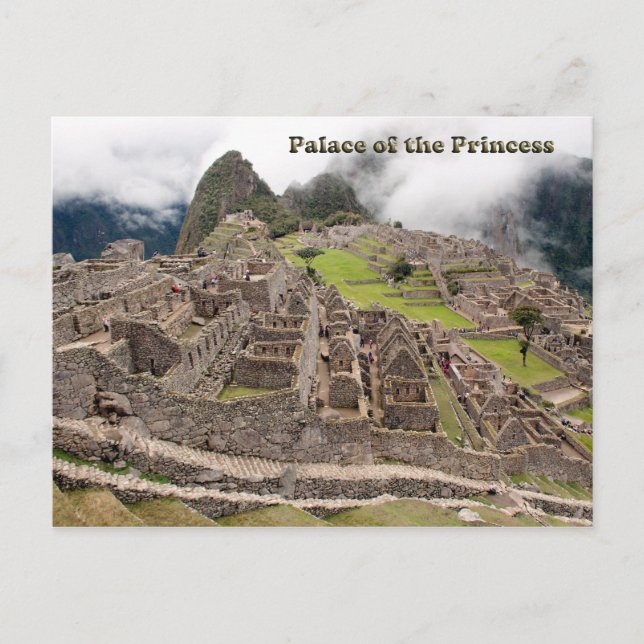Cartão Postal Palácio da Princesa - Peru (Frente)