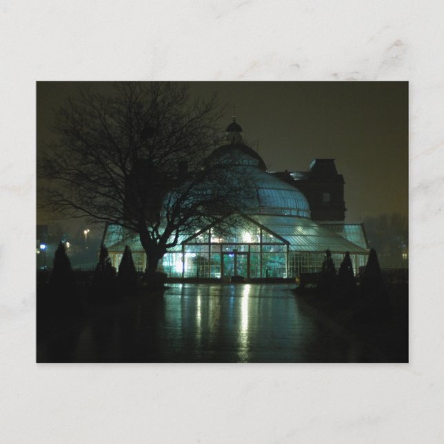 Cartão Postal Palácio das pessoas à noite (Frente)