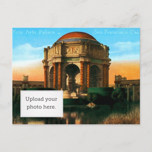 Cartão Postal Palácio de Belas Artes (Frente)