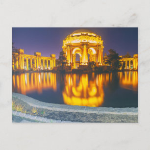 Cartão Postal Palácio de Belas Artes à Noite