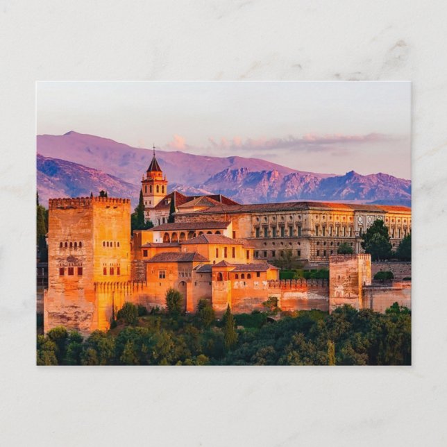Cartão Postal Palácio de Carlos Quinto (Frente)