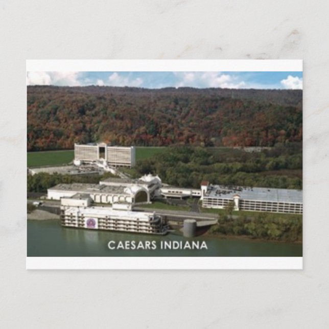 Cartão Postal Palácio de Cavernas de Mamute KY e Cesares (Frente)