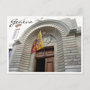 Cartão Postal palácio de justiça genebra