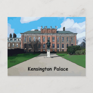 Cartão Postal Palácio de Kensington