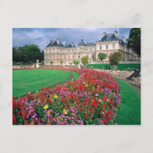 Cartão Postal Palácio de Luxemburgo em Paris, França.