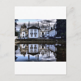 Cartão Postal palácio de Mateus em Vila Real