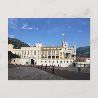 Cartão Postal Palácio de Mônaco