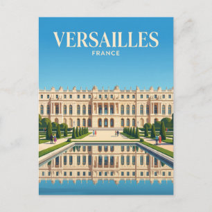 Cartão Postal Palácio de Versalhes França