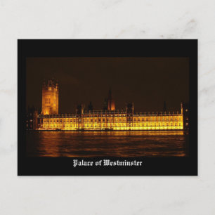 Cartão Postal Palácio de Westminster