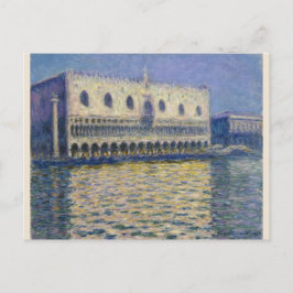 Cartão Postal Palácio dos Cães (Le Palais Ducal) Claude Monet