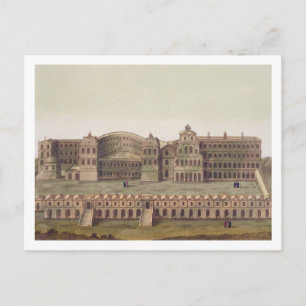 Cartão Postal Palácio dos Césares, Roma, de "O Costume AINCI"